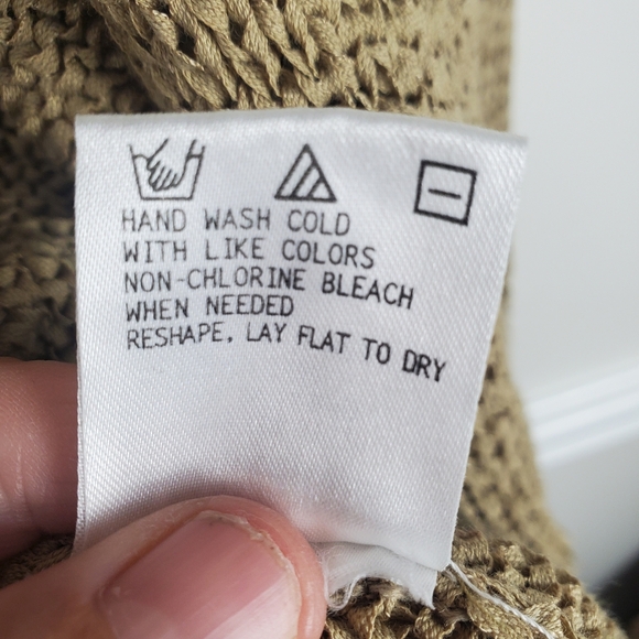 Sigrid Olsen Women's Brown Cardigan Sweater. MED. - Picture 8 of 9